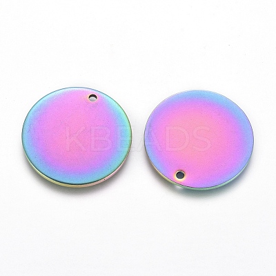 Ion Plating(IP) 304 Stainless Steel Pendants EJEW-L238-01A-M-1