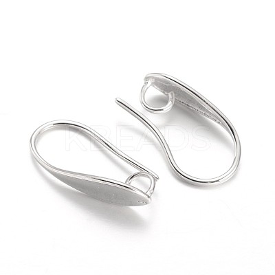 Brass Earring Hooks KK-L134-05P-1
