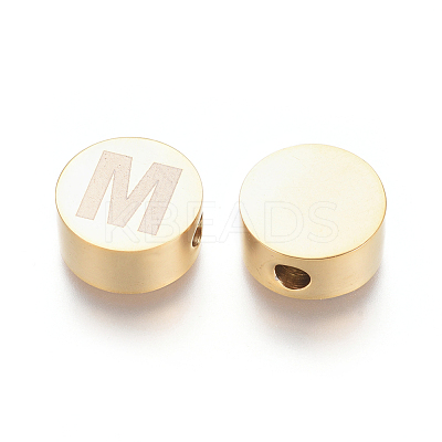 304 Stainless Steel Beads STAS-I126-02G-M-1