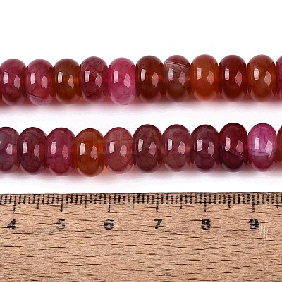 Natural Agate Beads Strands G-Q613-01E-07-1