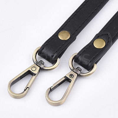 Adjustable Imitation Leather Bag Handles FIND-T054-10A-AB-1