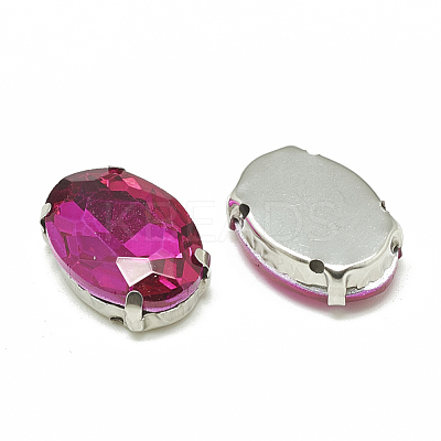Sew on Rhinestone RGLA-T091-6x8mm-09P-1
