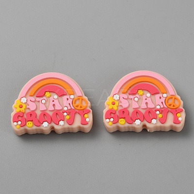 Food Grade Silicone Focal Beads SIL-WH0001-66C-1