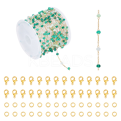 DIY Chain Bracelet Necklace Making Kit DIY-NB0008-59-1