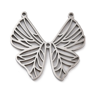 Anti-Tarnish 304 Stainless Steel Pendants STAS-Q002-03P-1