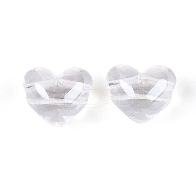 Transparent Acrylic Beads TACR-T028-64-1