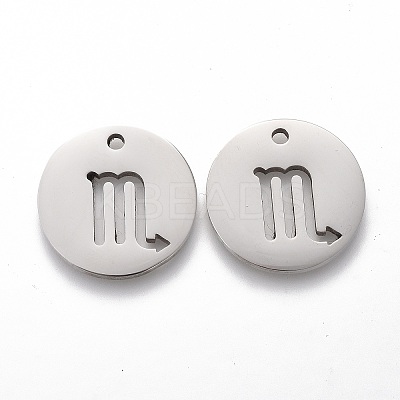 Tarnish Resistant 201 Stainless Steel Pendants LS-STAS-Z001-B-04P-1