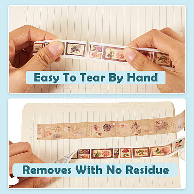 20pcs 5 Styles Scrapbooking Stickers DIY-TAC0029-03C-1