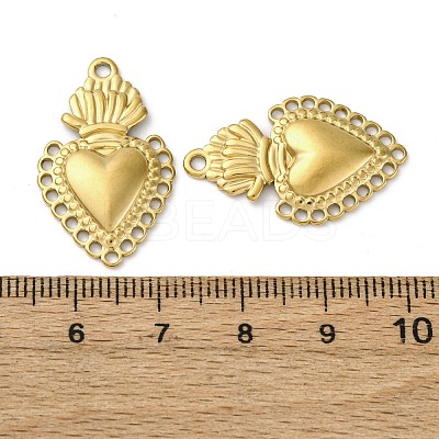 304 Stainless Steel Sacred Heart Chandelier Component Links STAS-Z142-03G-01-1