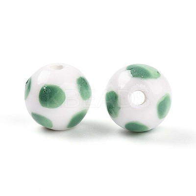 Handmade Porcelain Beads PORC-N009-04C-1