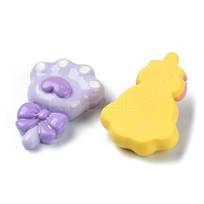 Opaque Resin Decoden Cabochons CRES-M031-05-1