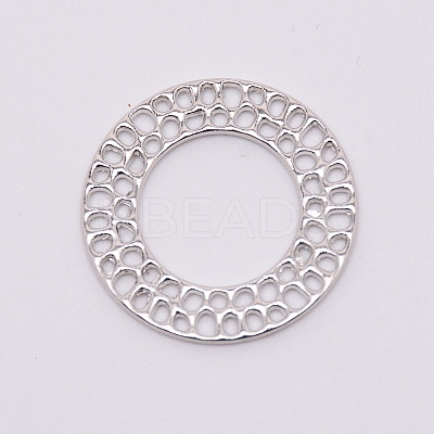 Zinc Alloy Filigree Joiners Links LS-PALLOY-WH0076-41P-RS-1