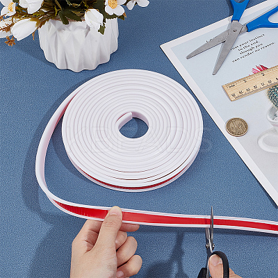 TPE Self-Adhesive Flexible Molding Trim DIY-WH0578-82A-01-1