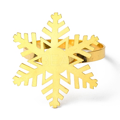 Christmas Iron & Alloy Napkin Rings XMAS-K001-02B-1