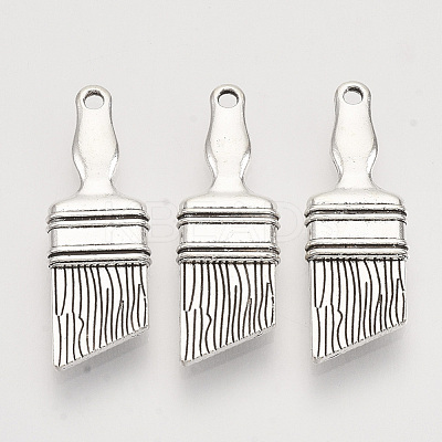 Tibetan Style Alloy Pendants TIBEP-T009-05AS-RS-1