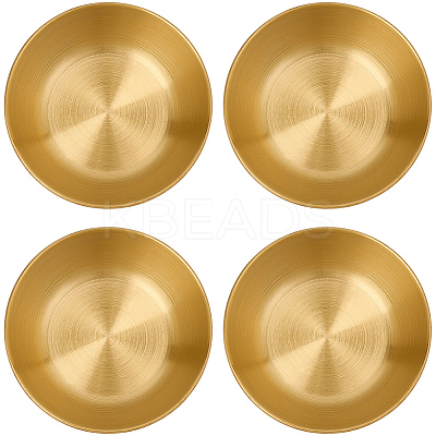 6Pcs Stainless Steel Dipping Bowls AJEW-CP0009-70G-1