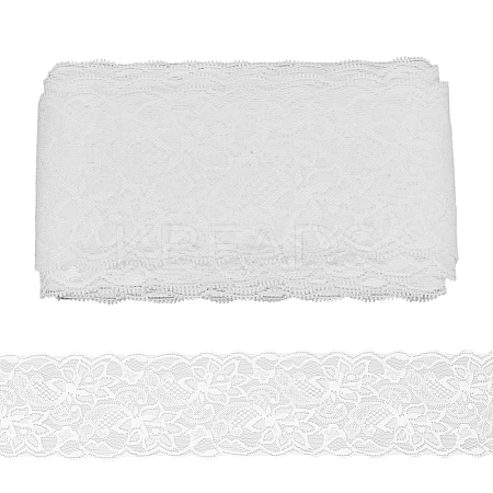 Nylon Lace Ribbon OCOR-WH0105-042C-1