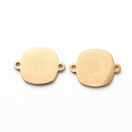 PVD Vacuum Plating 304 Stainless Steel Links connectors for Jewelry Making STAS-G215-28G-1
