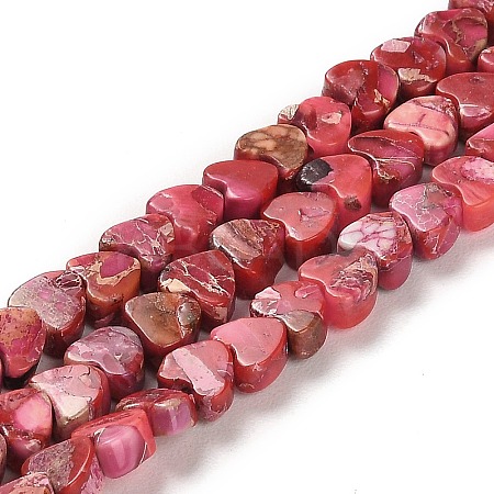 Synthetic Regalite/Imperial Jasper/Sea Sediment Jasper Beads Strands G-F765-D07-01-1