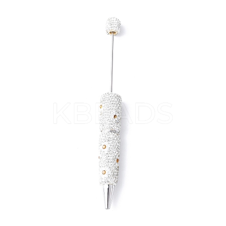 Alloy Beadable Pen AJEW-A066-02D-1