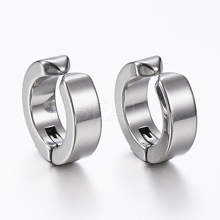 304 Stainless Steel Clip-on Earrings EJEW-H351-18P-1