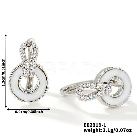 Cute Hoop Earrings MW8233-1-1