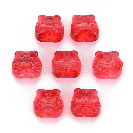 Transparent Glass Beads GLAA-T022-22-D07-1