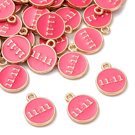 Alloy Enamel Charms ENAM-C028-01G-01-1