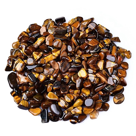 Natural Tiger Eye Tumbled Chips PW-WGA7DCE-39-1