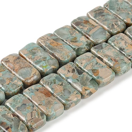 Assembled Natural Shoushan Stone/Larderite Beads Strands G-L604-F02-01-1