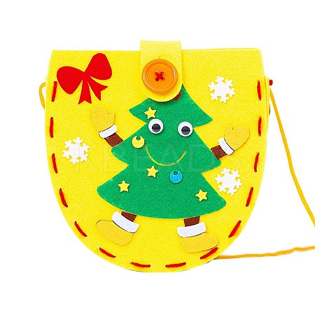 DIY Non-woven Christmas Theme Bag Kits LS-DIY-Q031-01E-1