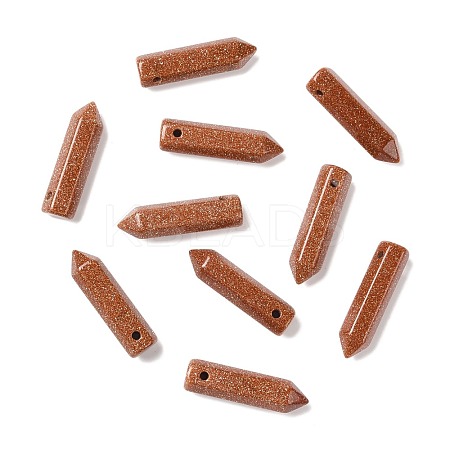 Synthetic Goldstone Pointed Pendants G-D460-01Q-1
