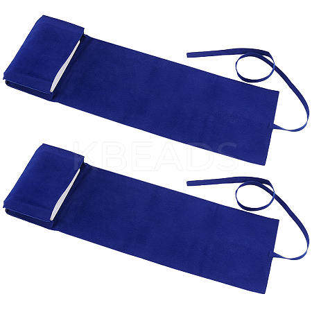 2Pcs Double-Sided Velvet Tarot Cards Storage Bags ABAG-CN0001-06C-1
