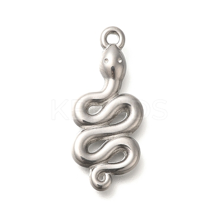 Anti-Tarnish 304 Stainless Steel Pendants STAS-I321-11P-1