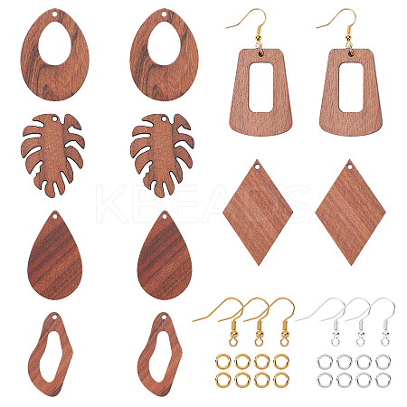 DIY Dangle Earring Making Kits DIY-OC0005-29-1