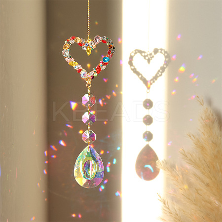 K9 Glass Big Pendant Decorations LS-PW-WG81003-06-1