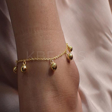 Alloy Tassel Anklets for Women FS-WG28E13-02-1