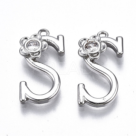Brass Pendants KK-Q768-001P-S-1