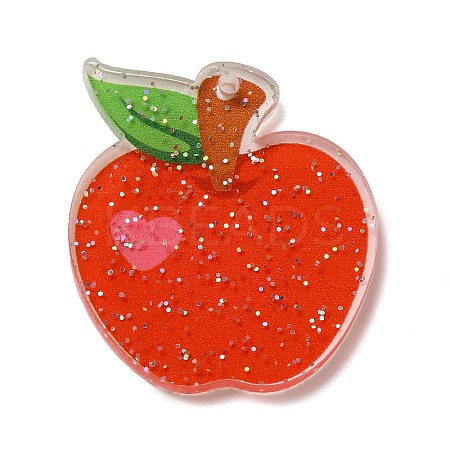 Teachers's Day Acrylic Pendants OACR-O007-03D-1
