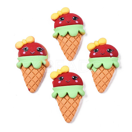 Opaque Resin Cabochons CRES-S308-015-1