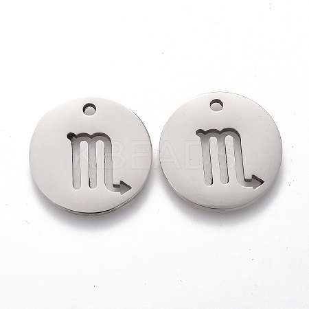 Tarnish Resistant 201 Stainless Steel Pendants LS-STAS-Z001-B-04P-1