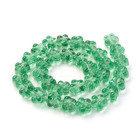 Handmade Lampwork Beads Strands LAMP-P051-F02-1