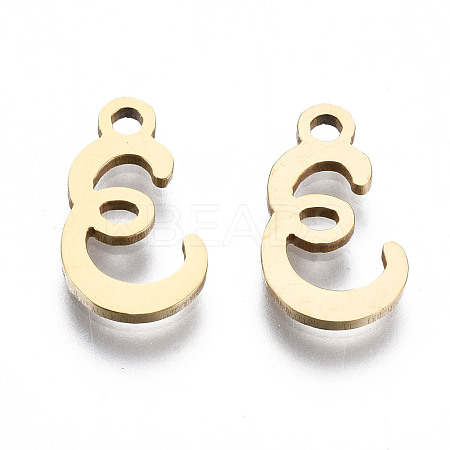 201 Stainless Steel Charms STAS-T044-217G-E-1