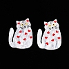Printed Acrylic Pendants OACR-T028-09A-2