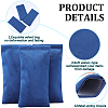 8Pcs Rectangle Velvet with Steel Glasses Case ABAG-BBC0001-15D-6