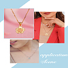 70Pcs 2 Colors Tibetan Style Alloy Pendants FIND-LP0002-37-4