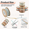 5 Rolls 5 Colors Segment Dyed Macrame Cotton Cord OCOR-TA0004-05B-4
