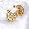 304 Stainless Steel Stud Earrings for Women EJEW-L296-020G-2