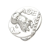 304 Stainless Steel Adjustable Finger Rings for Women RJEW-K298-01P-4