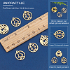 12Pcs 3 Styles 304 Stainless Steel Pendants STAS-UN0033-77-4